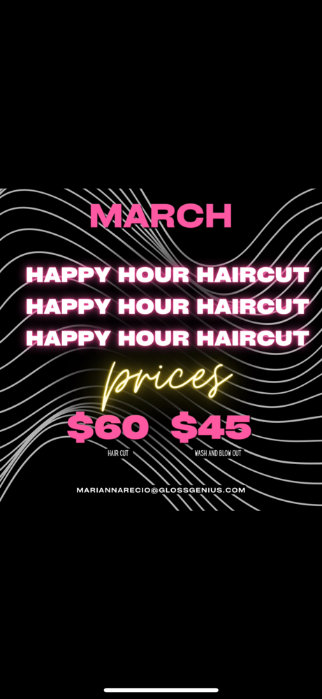 Happy Hour Haircut