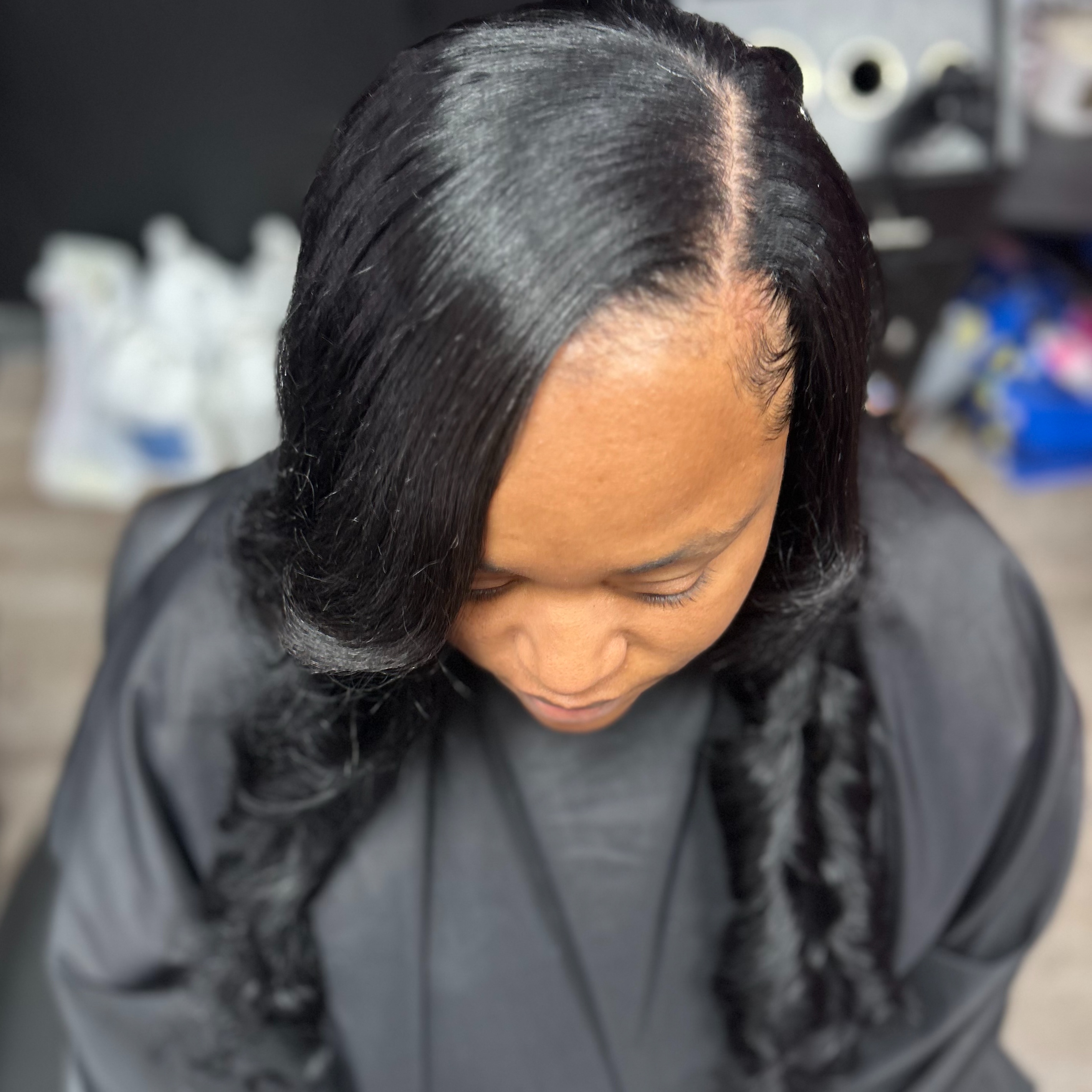 Partial Sew*In at LadiWithBeauty*Glam Studio by Margie “The BOSS Beauty” in Dublin, OH