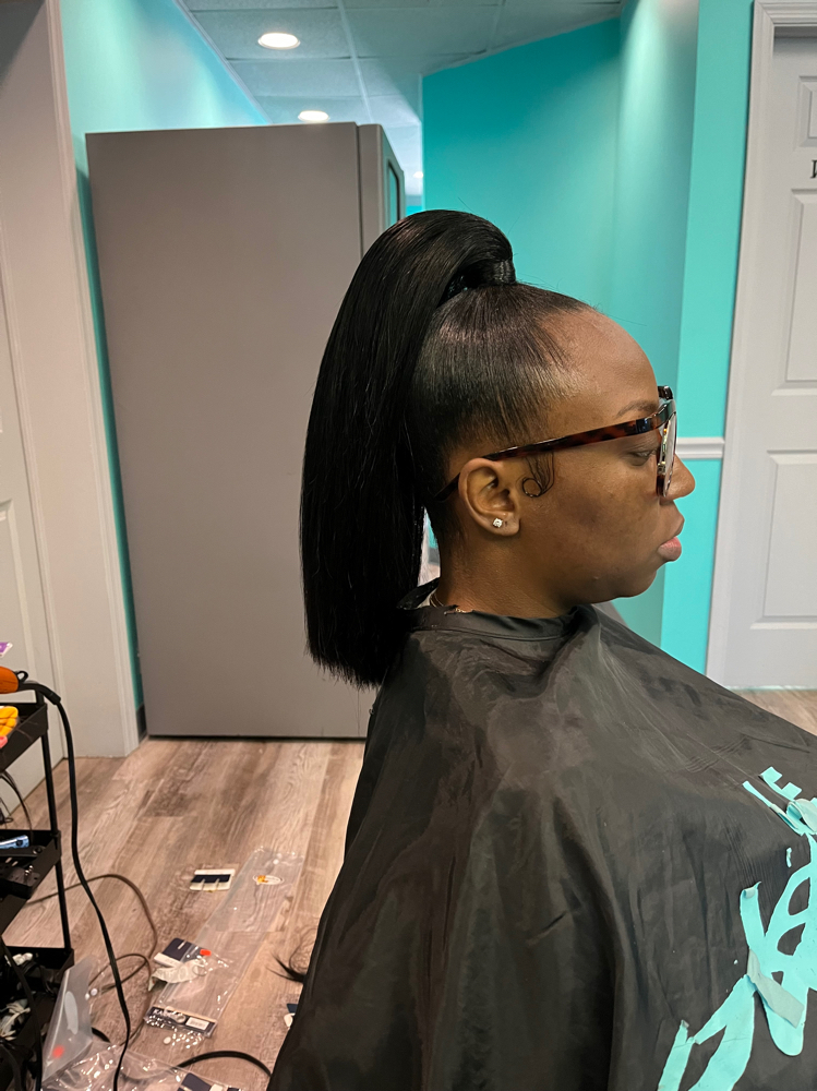 Sleek Ponytail w/ Hair Included