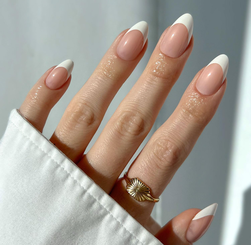 Hybrid French Gel Manicure