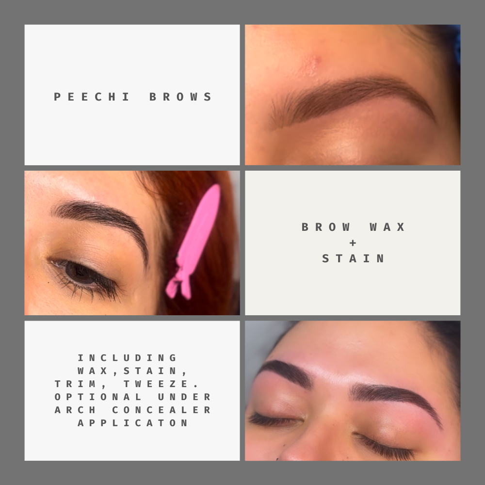 Brow Waxing & Brow Stain