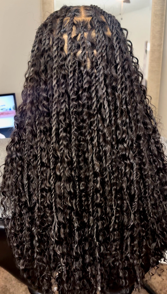 Smedium Knotless Twists