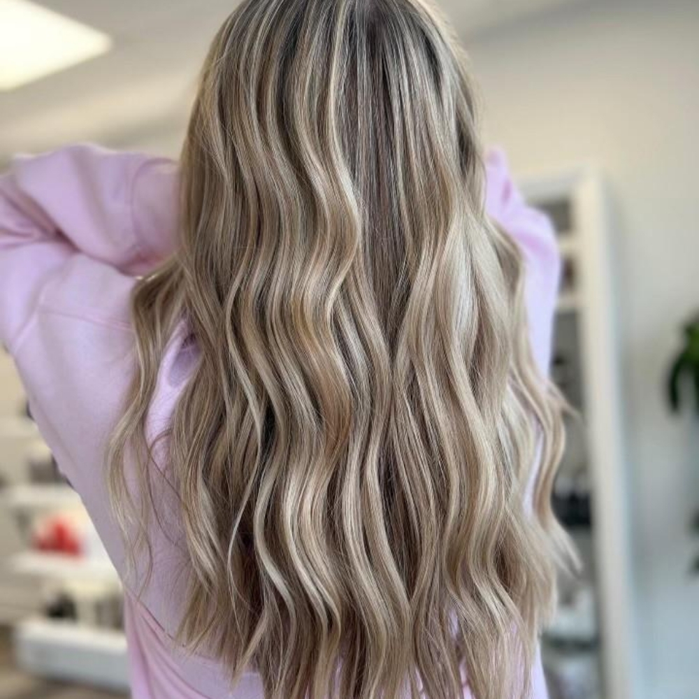 Full Highlight, Cut, Style at Monica inside (Color Me Sam) in San Antonio, TX