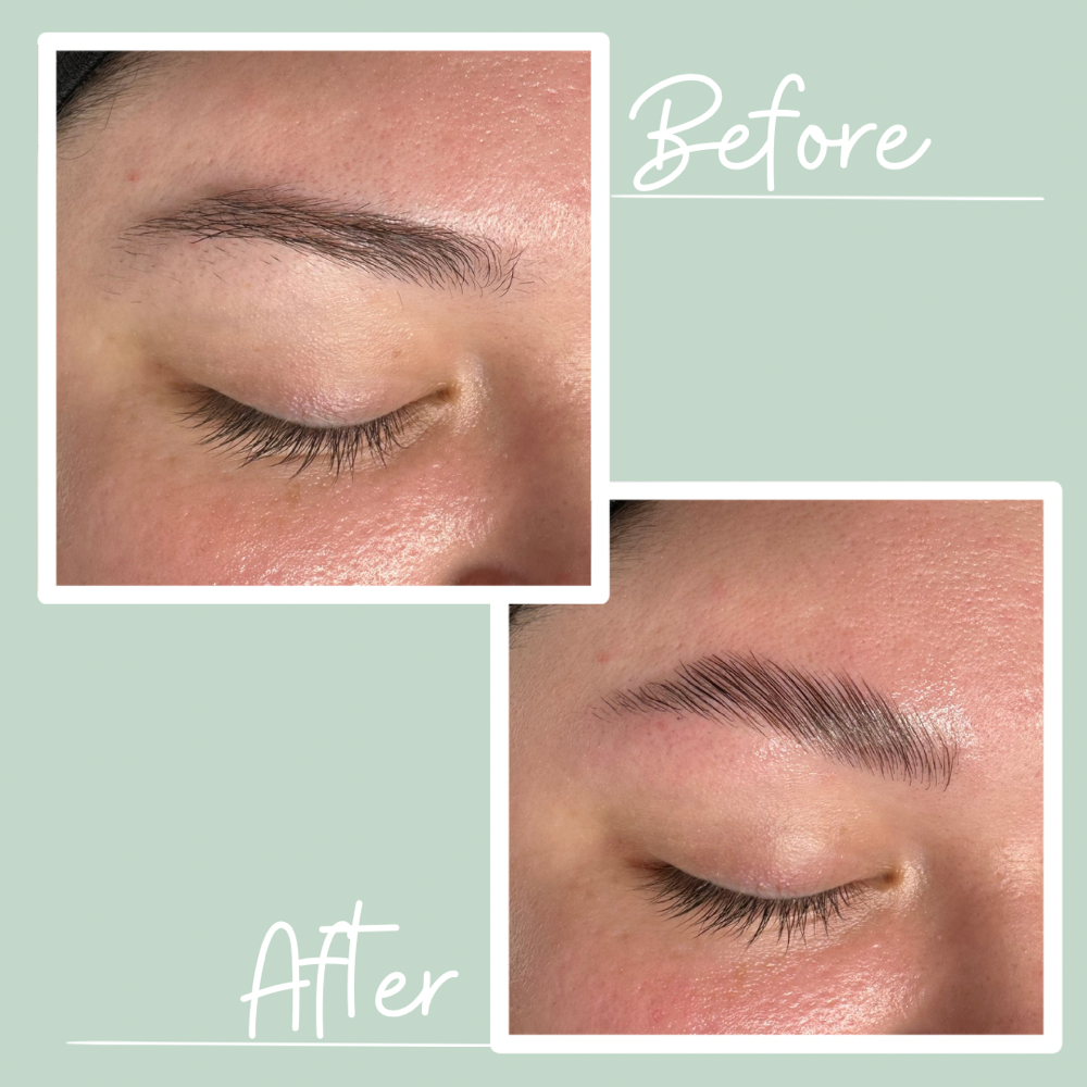 Brow Lamination + Wax