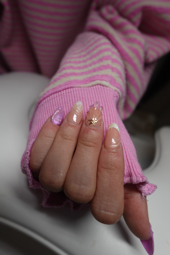 Gel X manicure at Nails by Taegan in San Angelo, TX