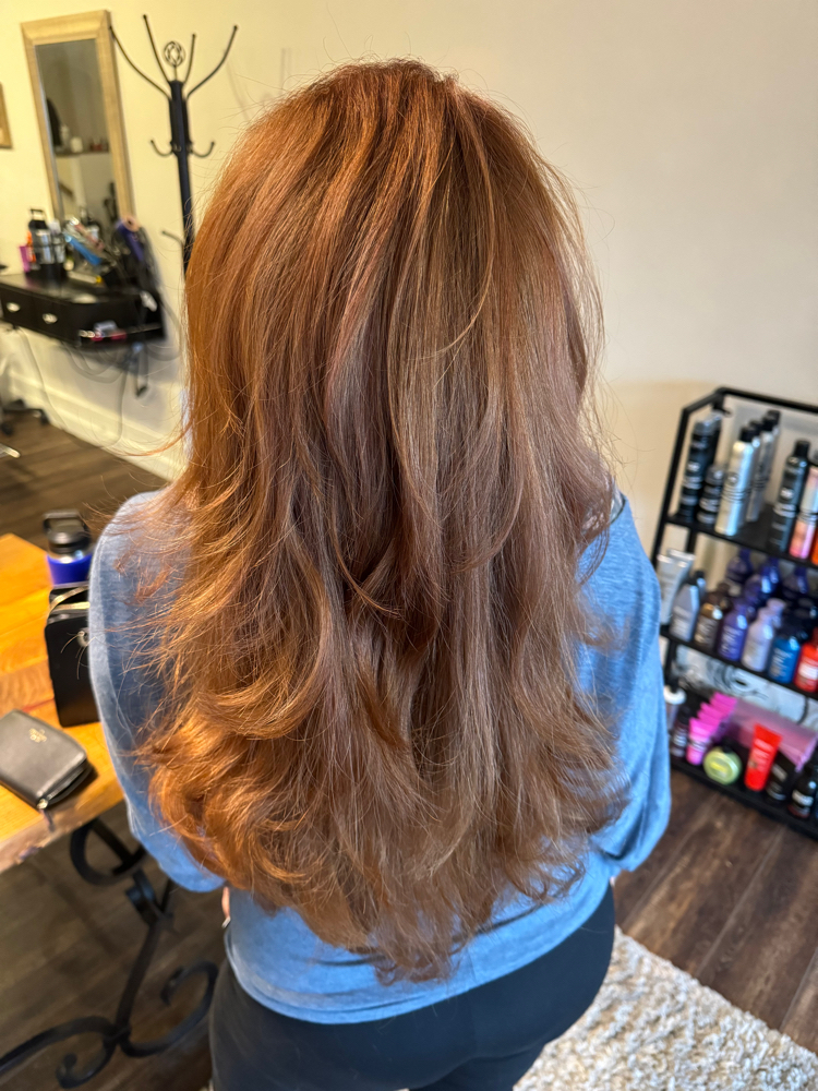 Womens Long Hair Haircut