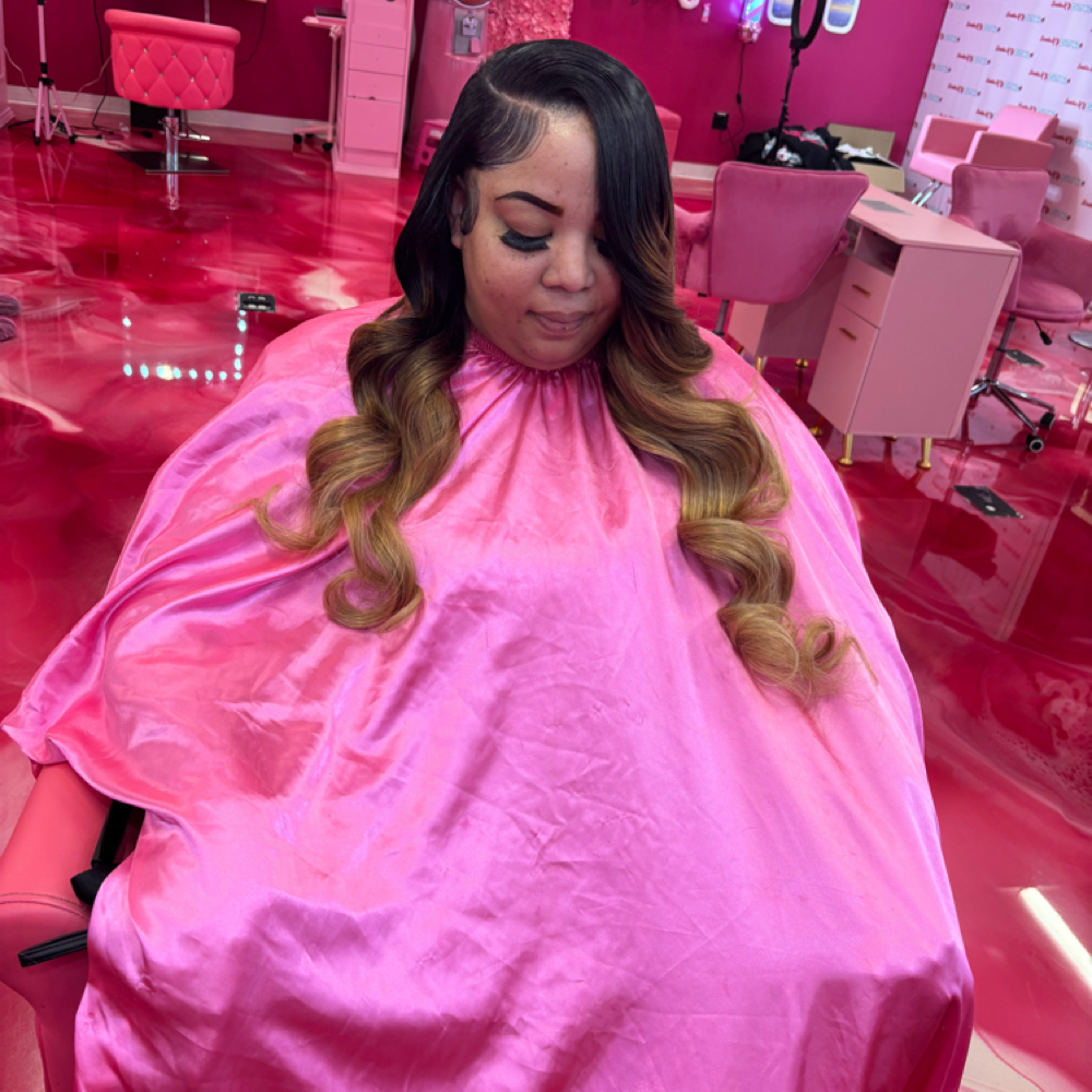 Traditional Leave Out Install at Her Creations Beauty in Sacramento, CA