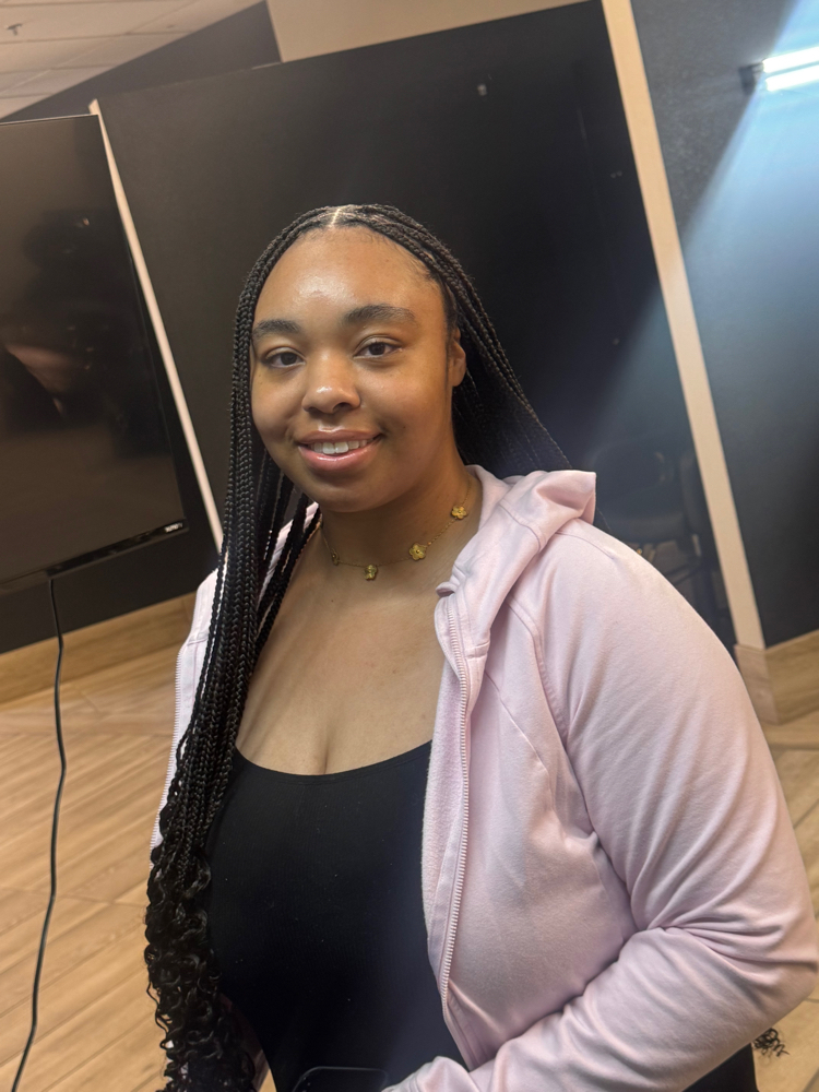 Small Knotless Braids