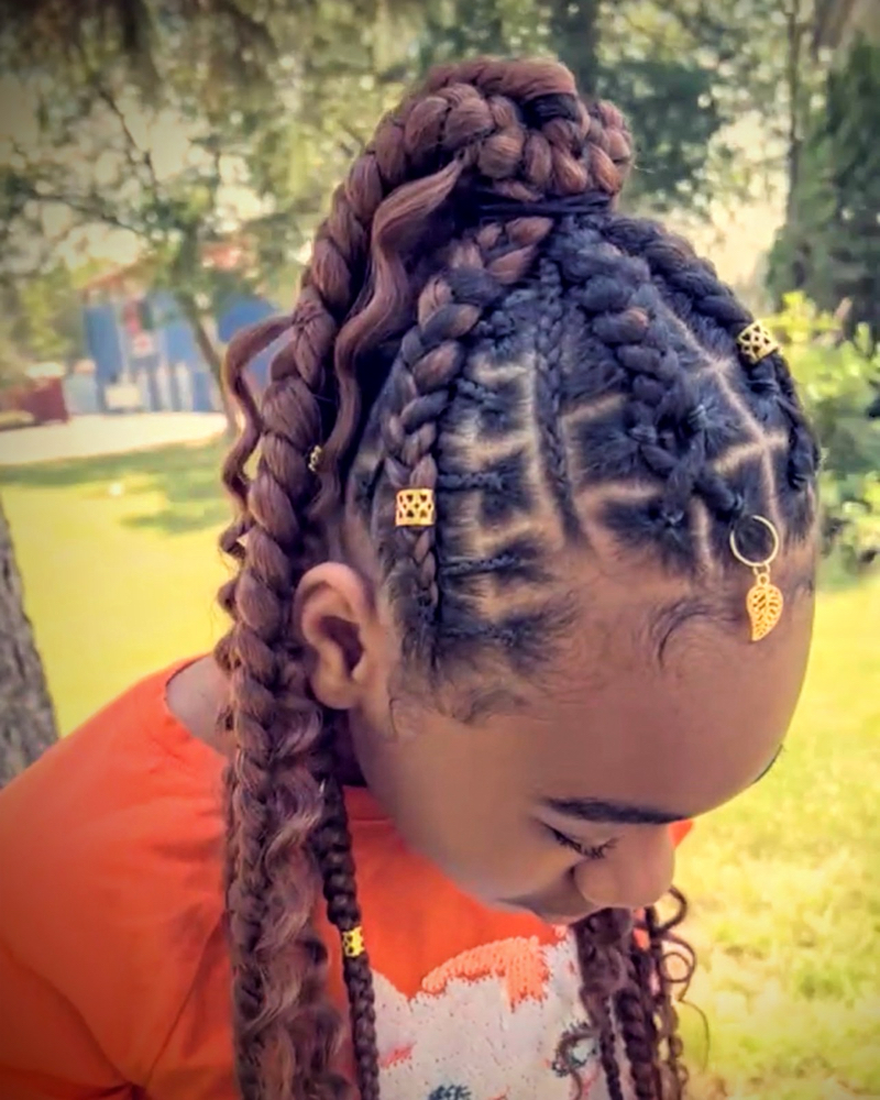 Boho Ponytail Braids