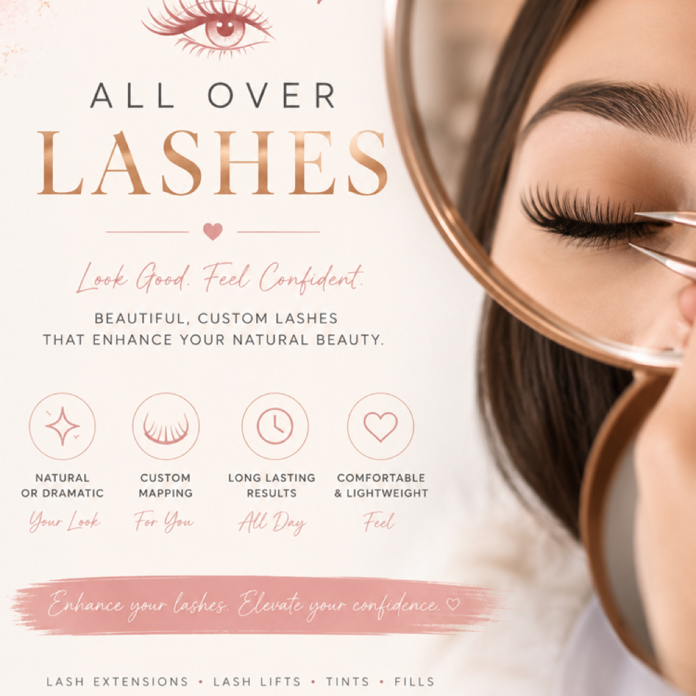 Volume Lash Extensions at Salon 3:23 in Prairie Grove, AR