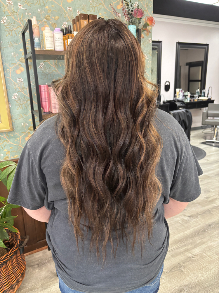 Balayage highlighting at Bugs Beauty Bar in Spokane, WA