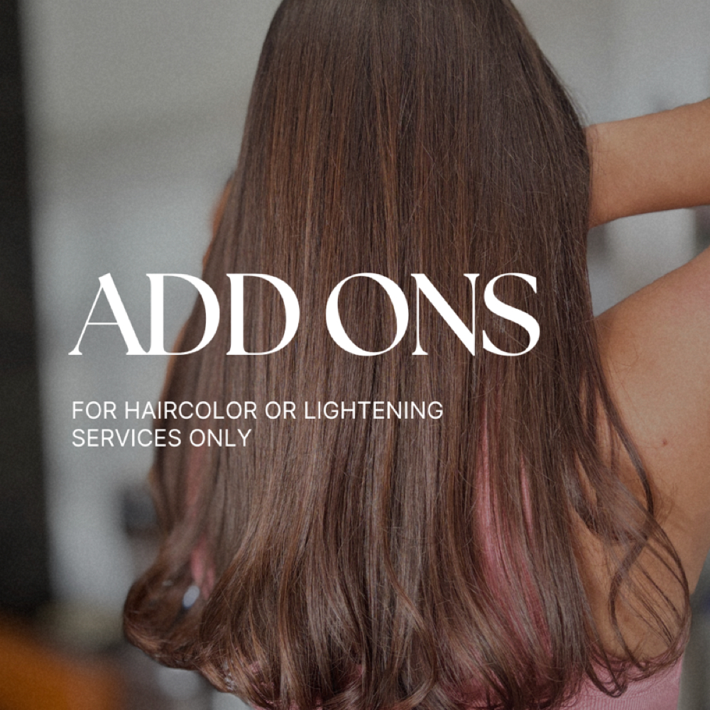 Add-On-Services at Studio Sarah Kay in WIlmington, NC