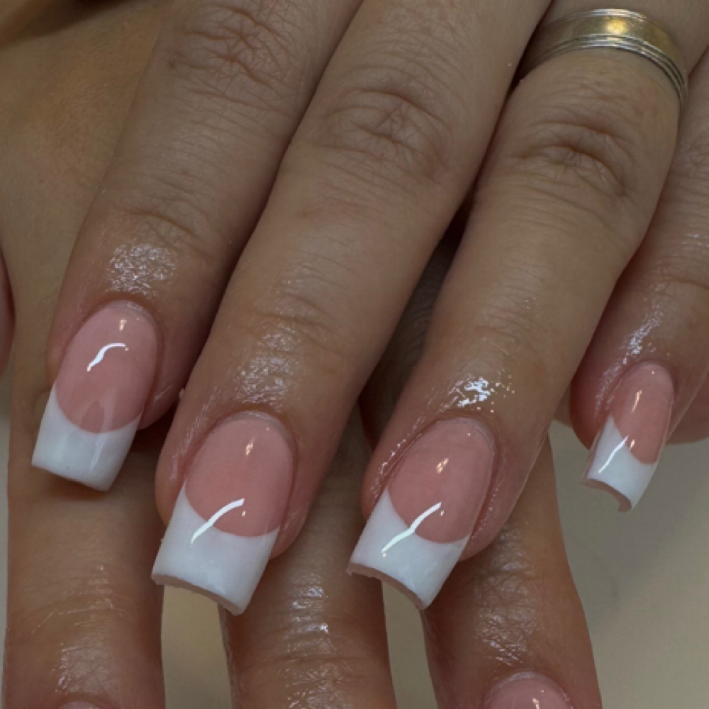 French Design at Hannalisanails in Mooresville, NC
