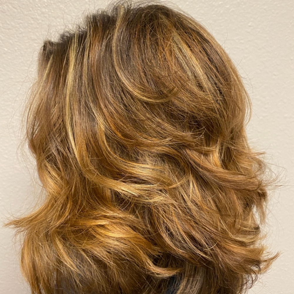 The Complete Retouch (Long Hair) at Honey Comb in Missouri City, TX
