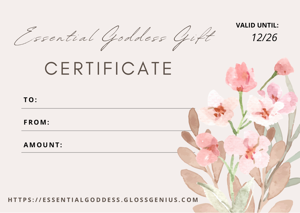 EG Gift Certificate