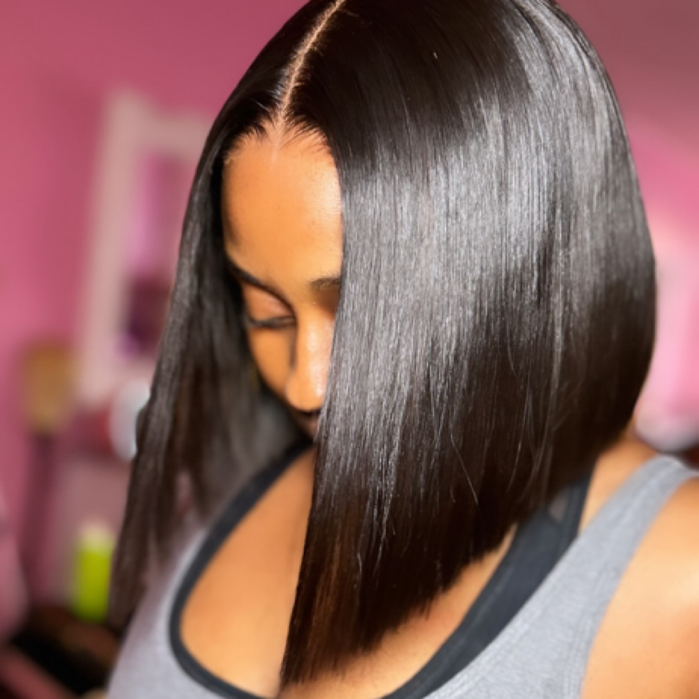 Closure Wig Maintenance at Chase&Charlee Hair Studio in Covina, CA