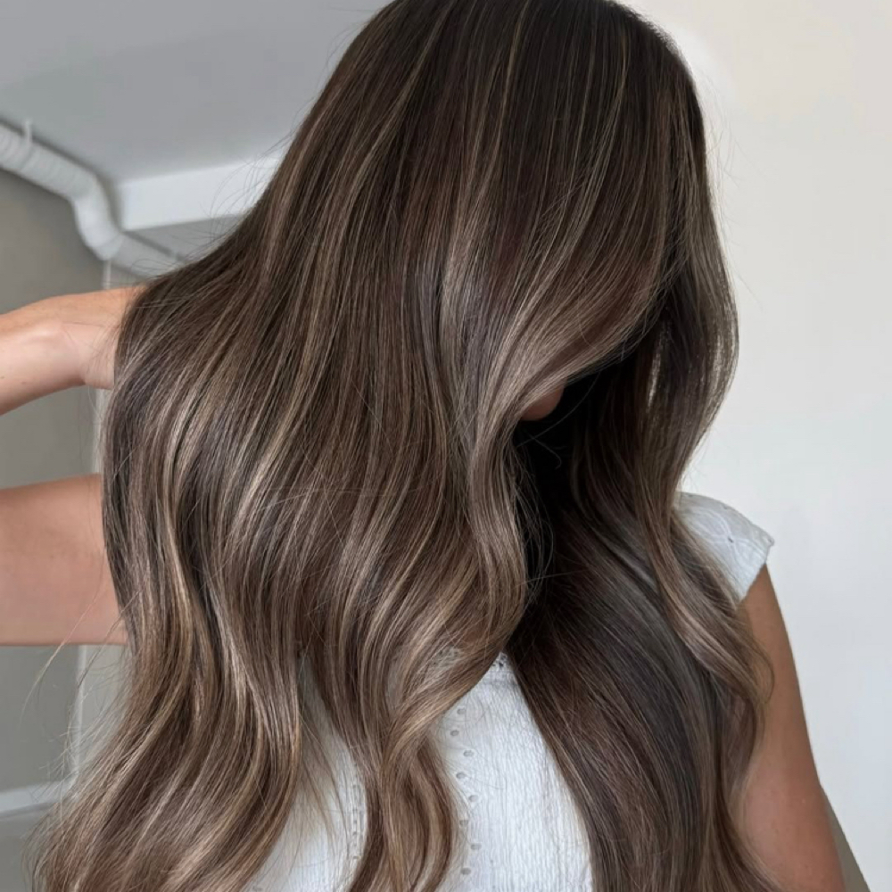 Brown Sugar Bronde at Volume One Hair Studio in Hampden, ME