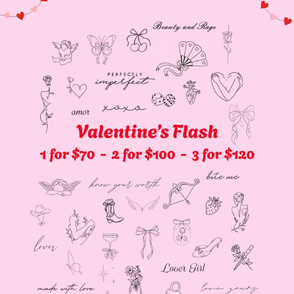 Valentines Flash at Blondie’s Ink in Point Pleasant, WV