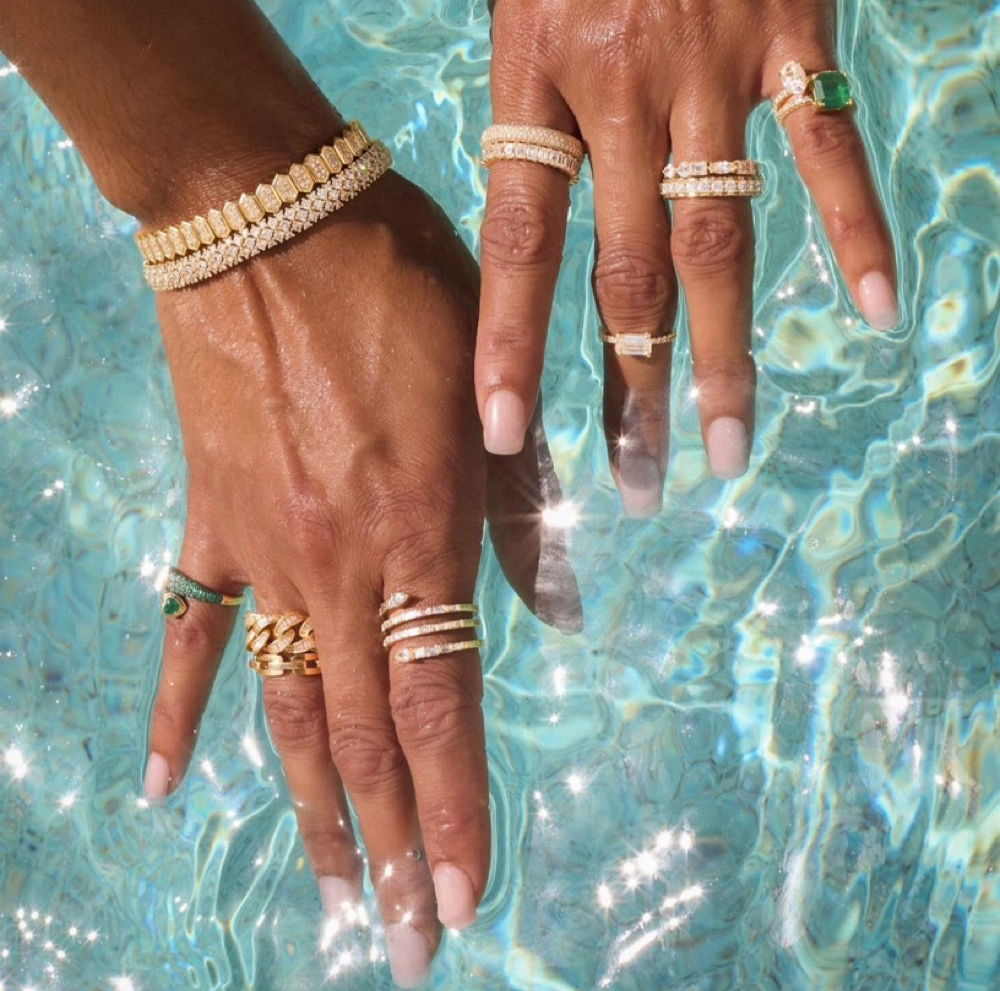 Saltwater Signature Mani at Salt + Mane Co. in Aurora, IN