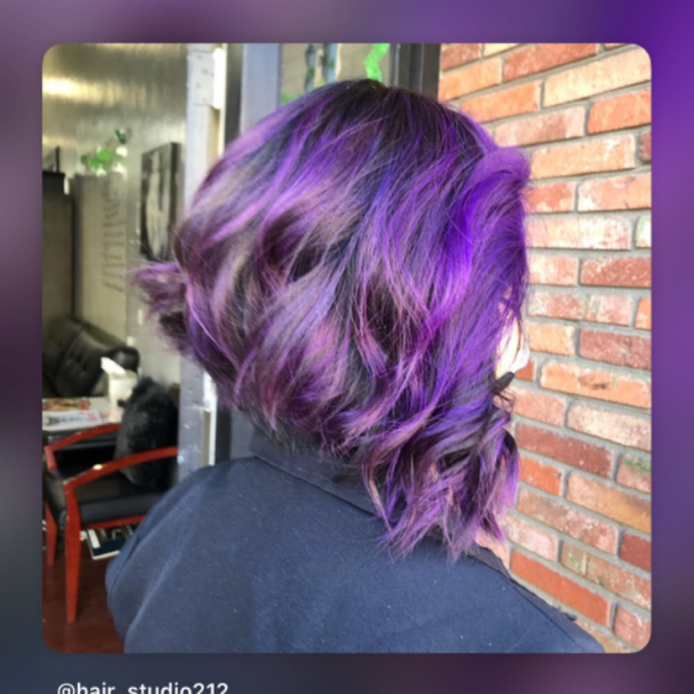 Bright Hair Color at Hair studio 212 in Salinas, CA