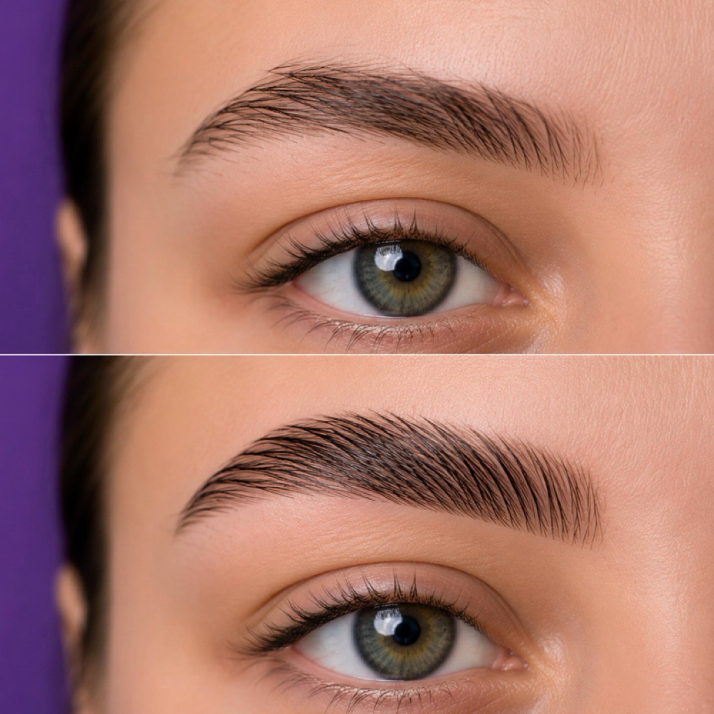 Brow Lamination at PURPLE LASHES & BROWS in Key West, FL
