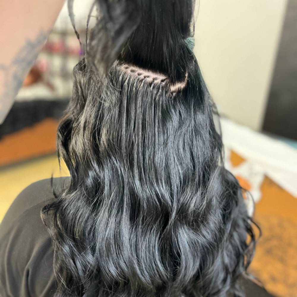 Ktip Hair Extension Install at curlupndye in Palisade, CO