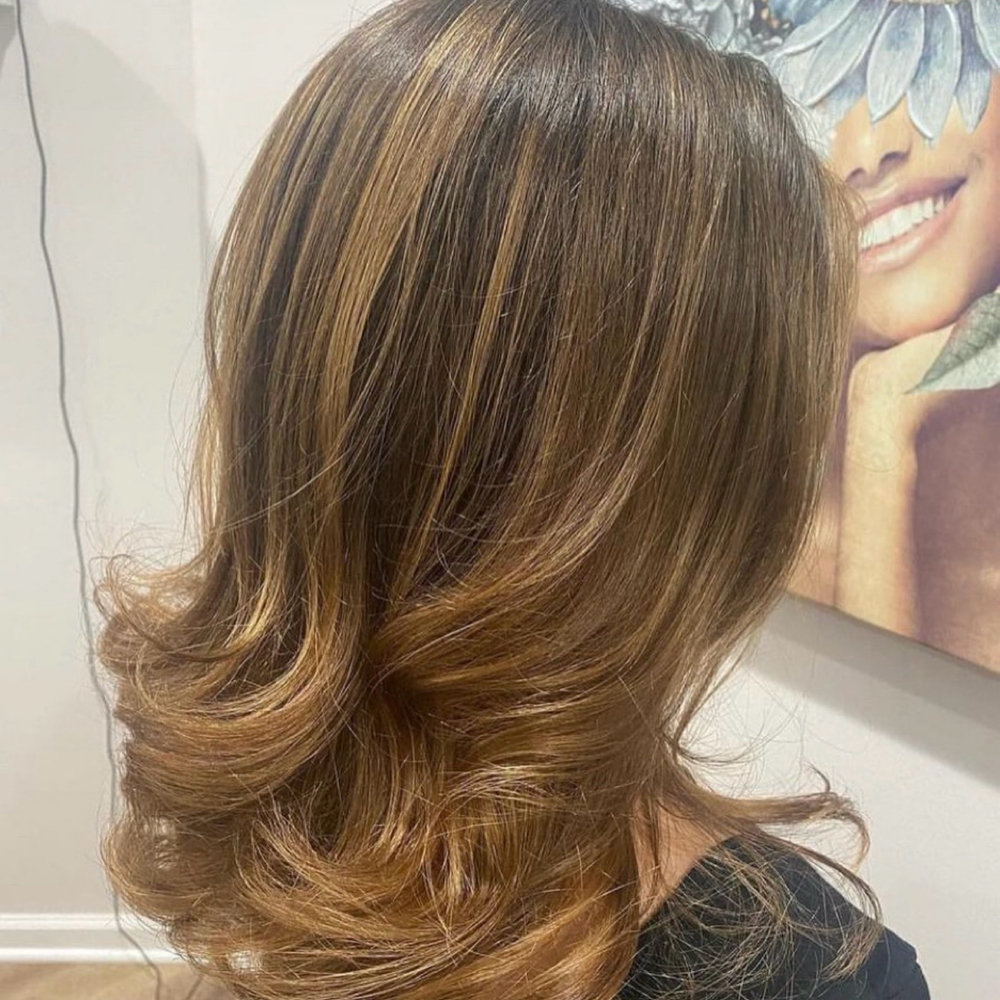 Haircut blowdry at Studio A Hair Salon in Philadelphia, PA