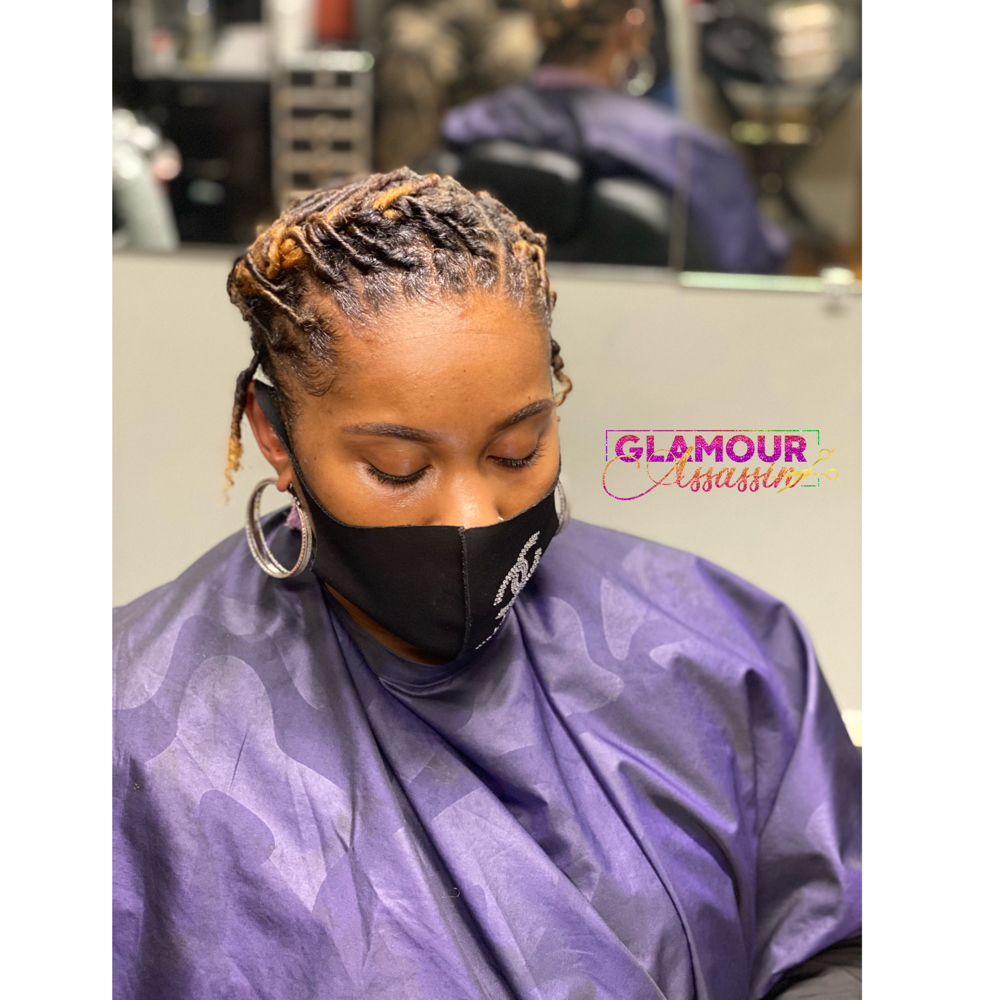 Starter Locs at Glamour Assassin in Jackson, MS