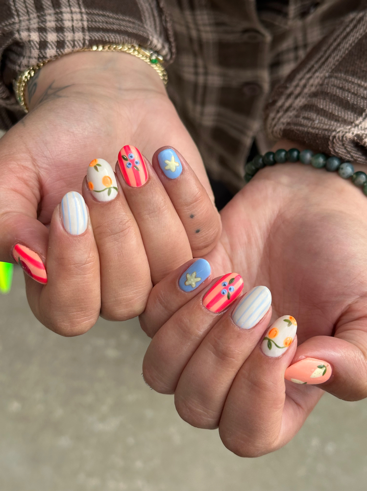 Full Design at Nails by Morgan in Fenton, MI