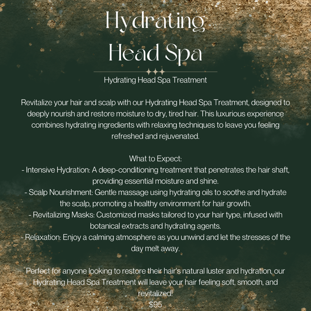 Hydrating Head Spa Treatment