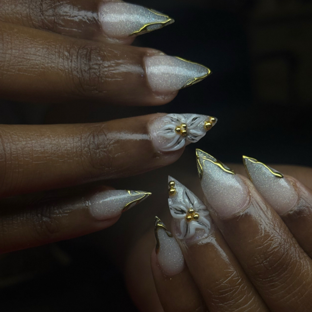 Moderate Design (acrylic) at West Coast Nail in Texarkana, TX