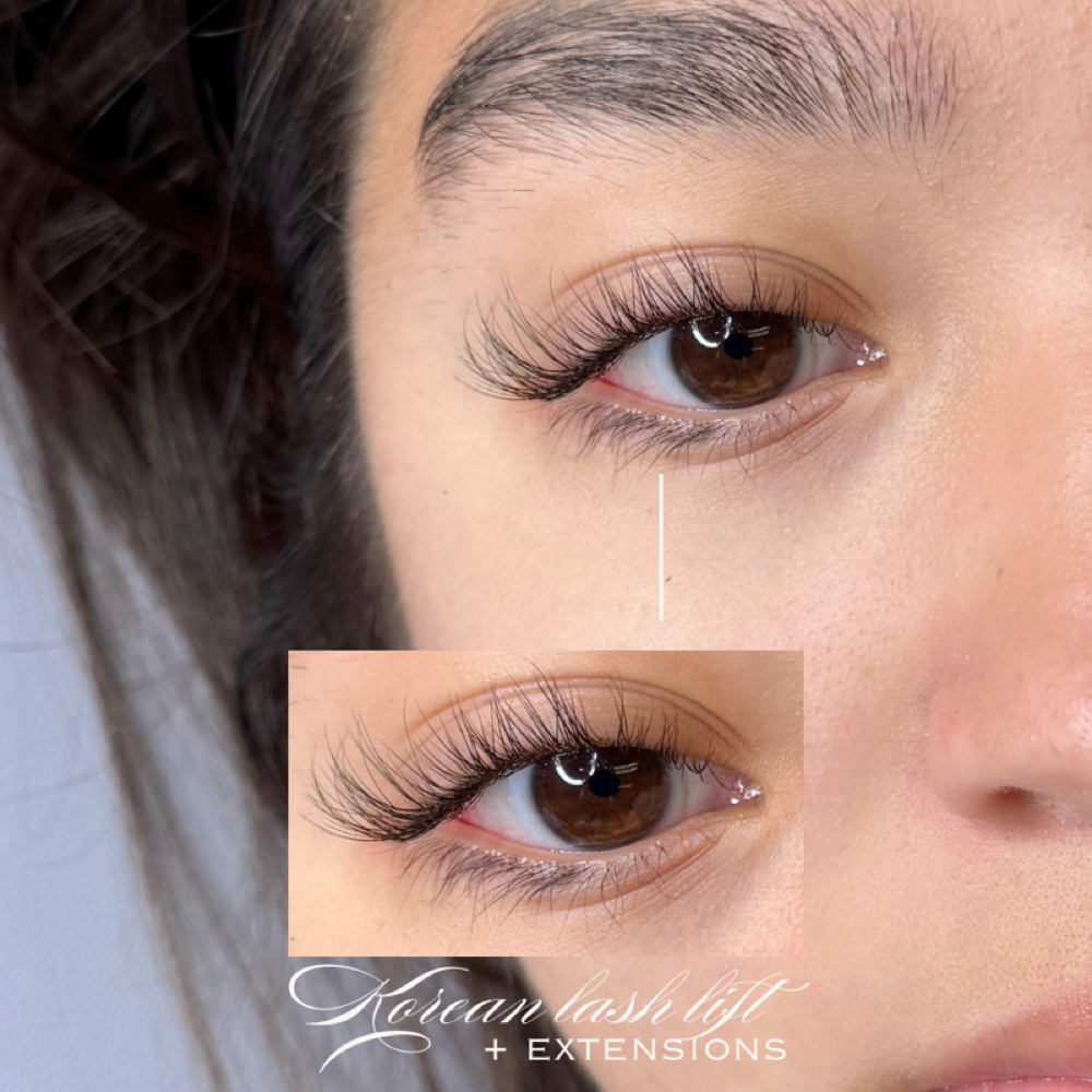 Korean Lash Lift W/extensions at Sittin Pretty Spa in Corpus Christi, TX