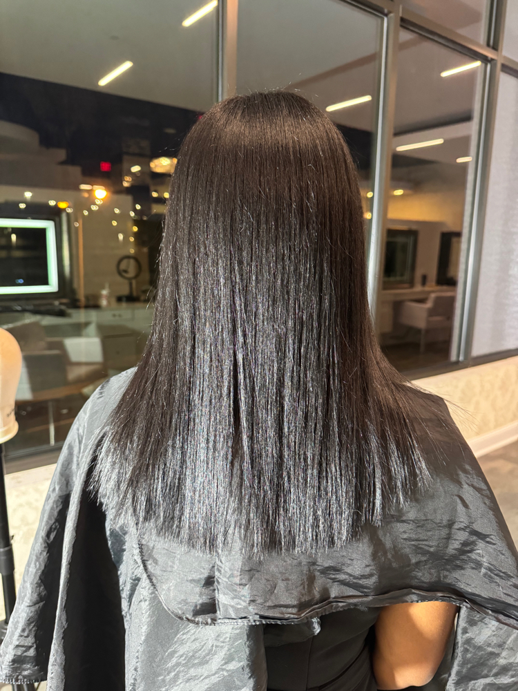 Silk Press(Coarse or Mid Back Lengt