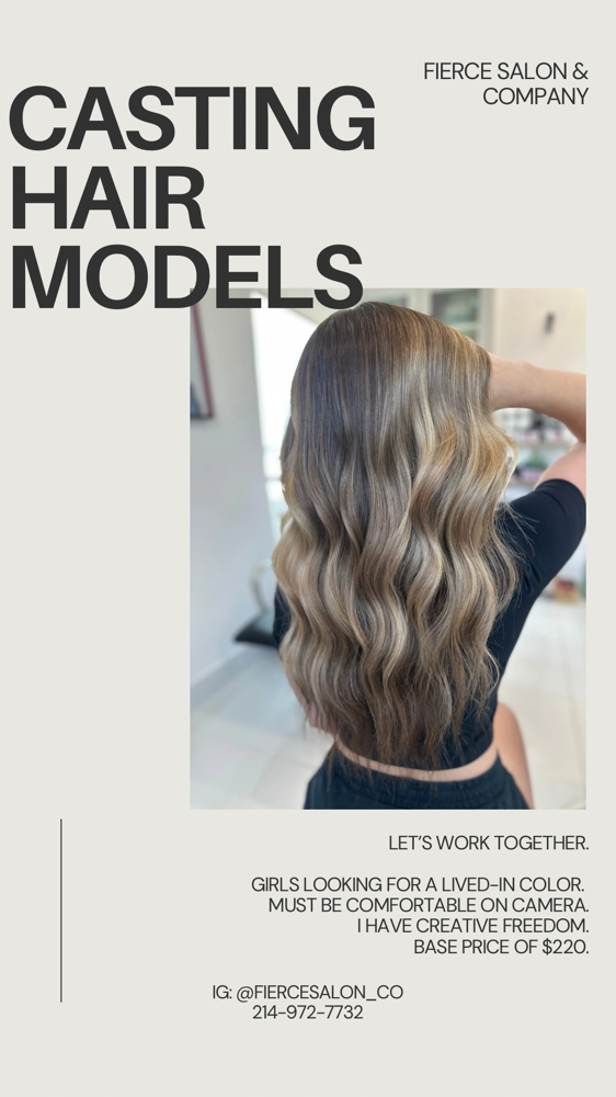 Hair Model Service