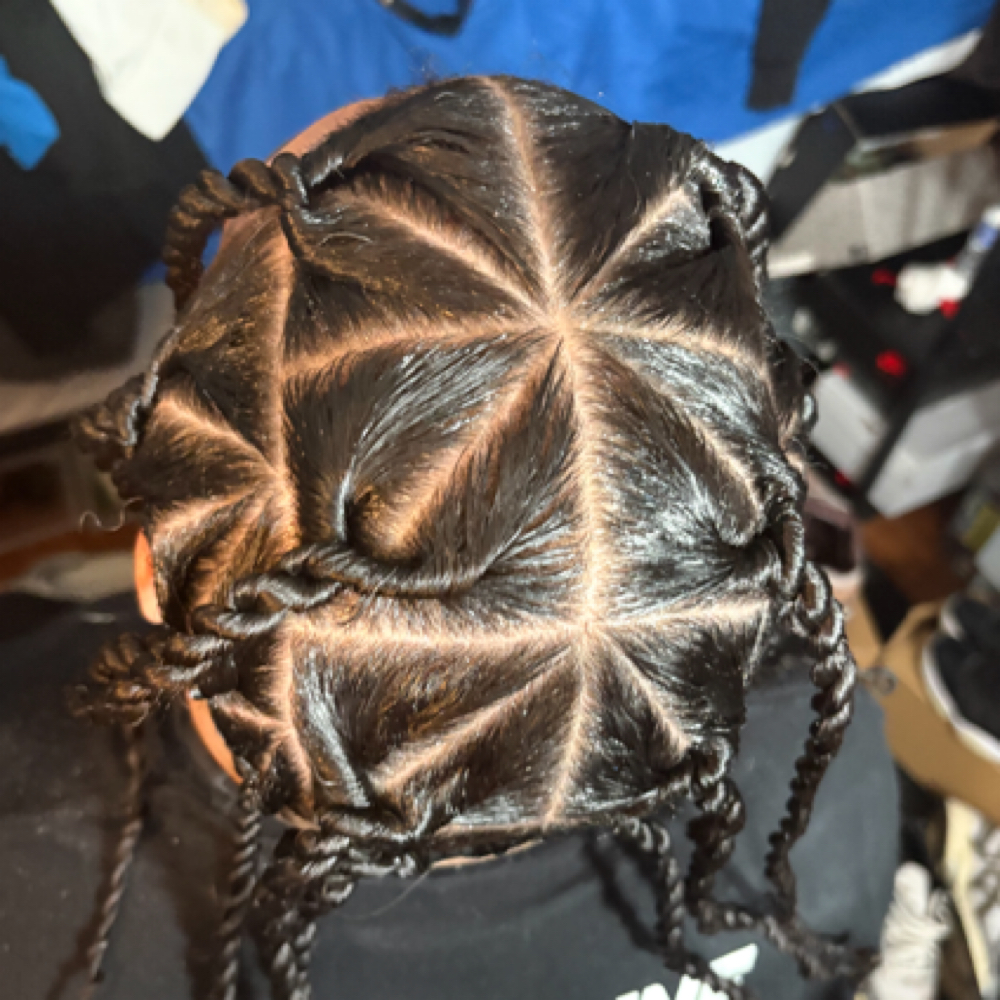 Natural Two Strand Twists at Only Braids RI in North Providence, RI