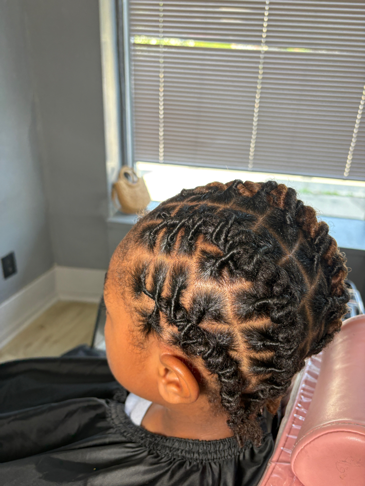 Kids Retwist at Sacred Locs in Rochester, NY