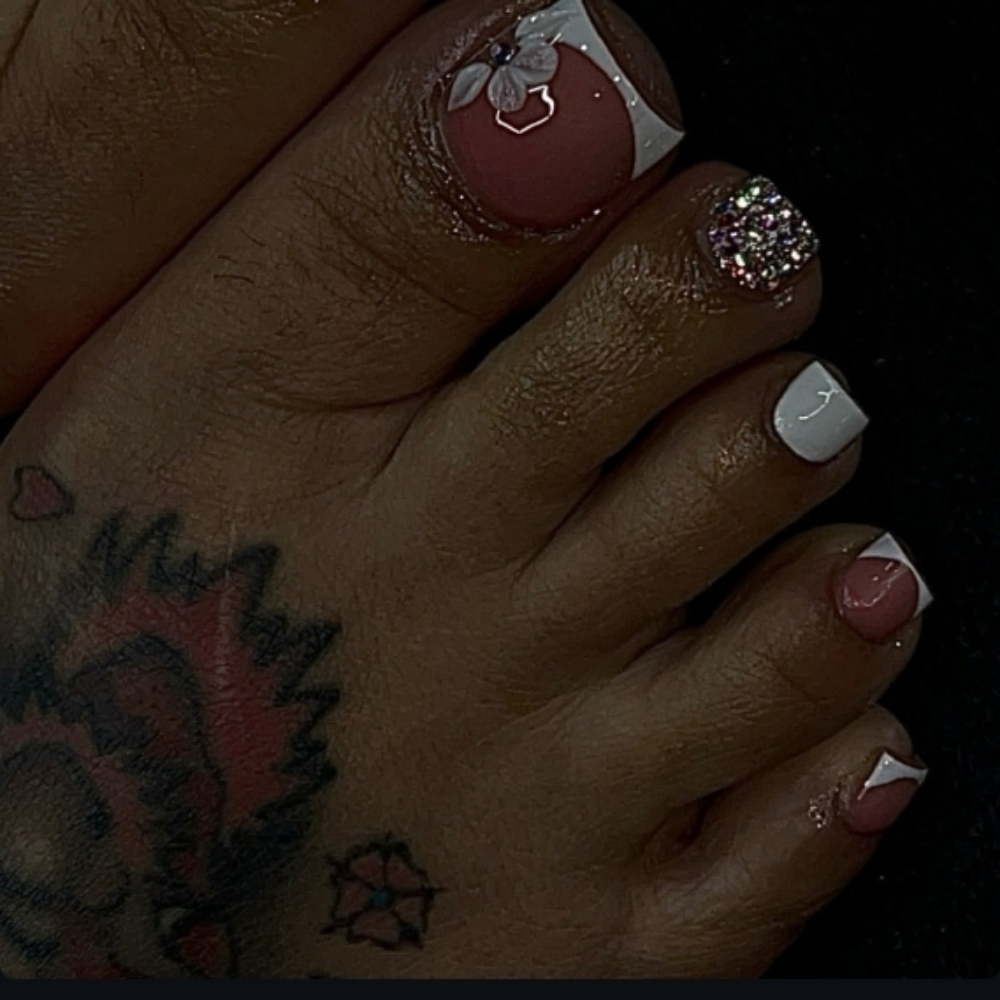 Acrilyc Toes at Nails & Secrets Lounge in El Paso, TX