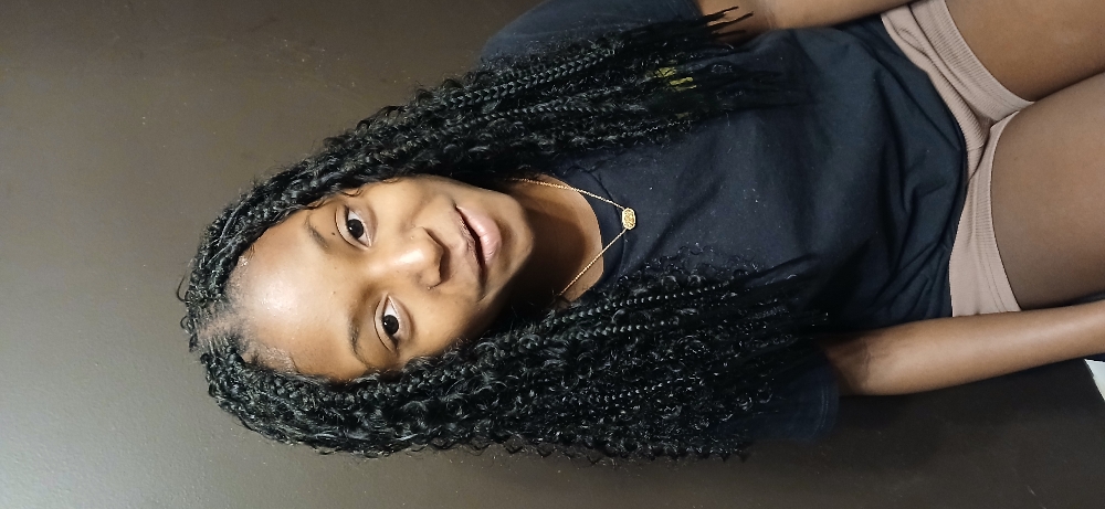 Hobo Braids Over Sister Locs
