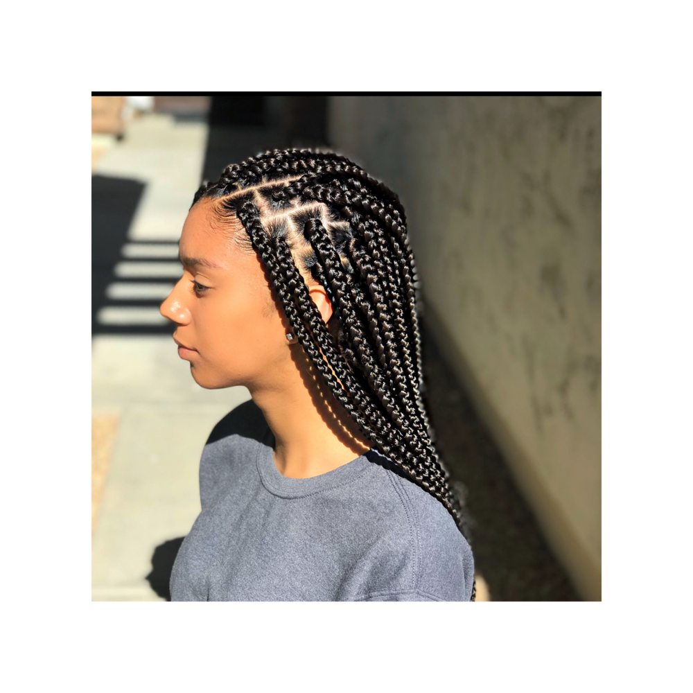 Box Braids at Marcelle Crown Studio in Pantego, TX