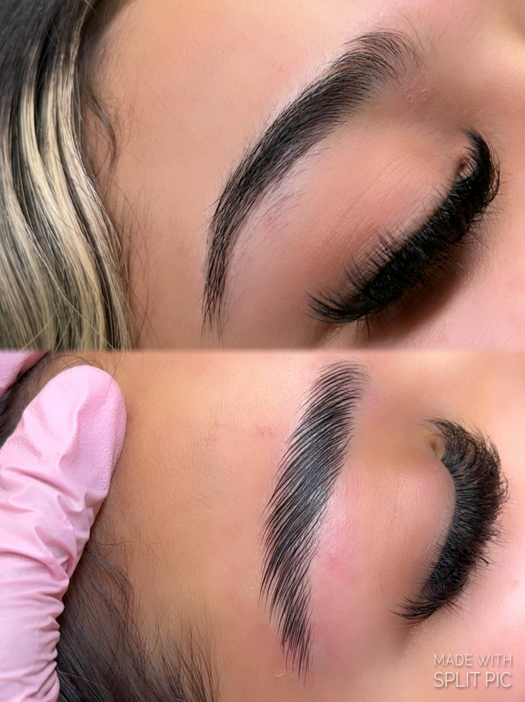 Model Promotion - Brow lamination