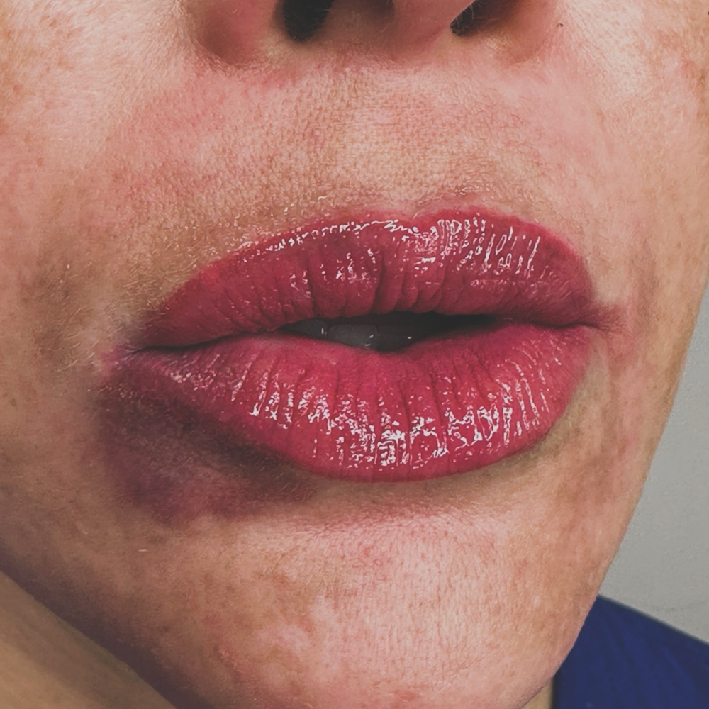 New Clients Lip Blush Touch Up at Moonlit Ink House in Phoenix, AZ