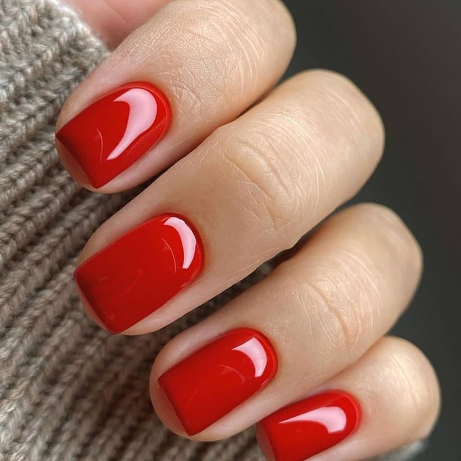 Mani, Acrylic w/ Gel at Martin's Hair Studio in New Holland, PA