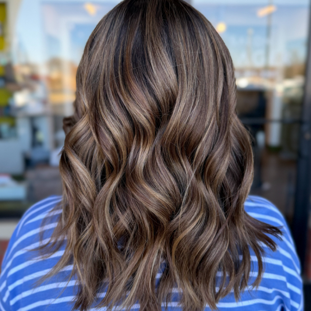 Base + Partial Highlight at Brittony Sherwood Hair in Knoxville, TN