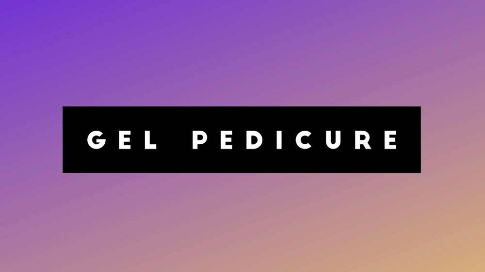 Gel Pedicure