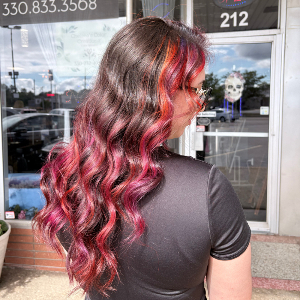 Vibrant Double Process Retouch at DesignedbyRonni in Massillon, OH