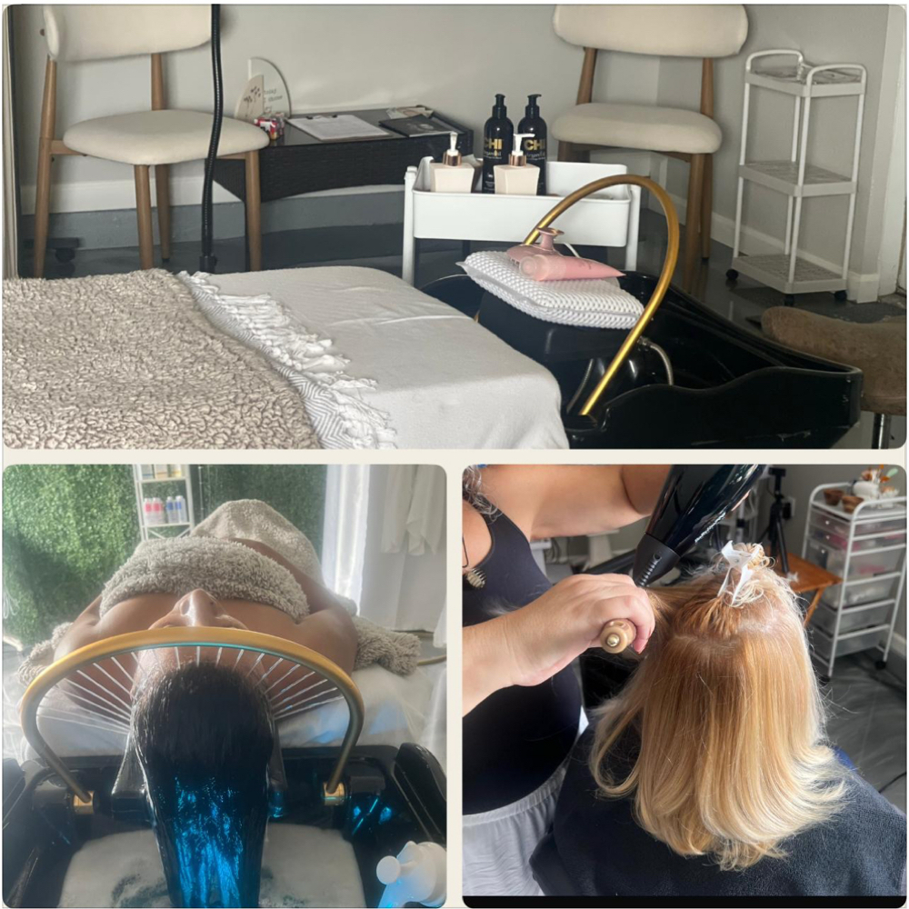 Headspa And Blow Dry at Sonae Holistic Skincare in Deltona, FL