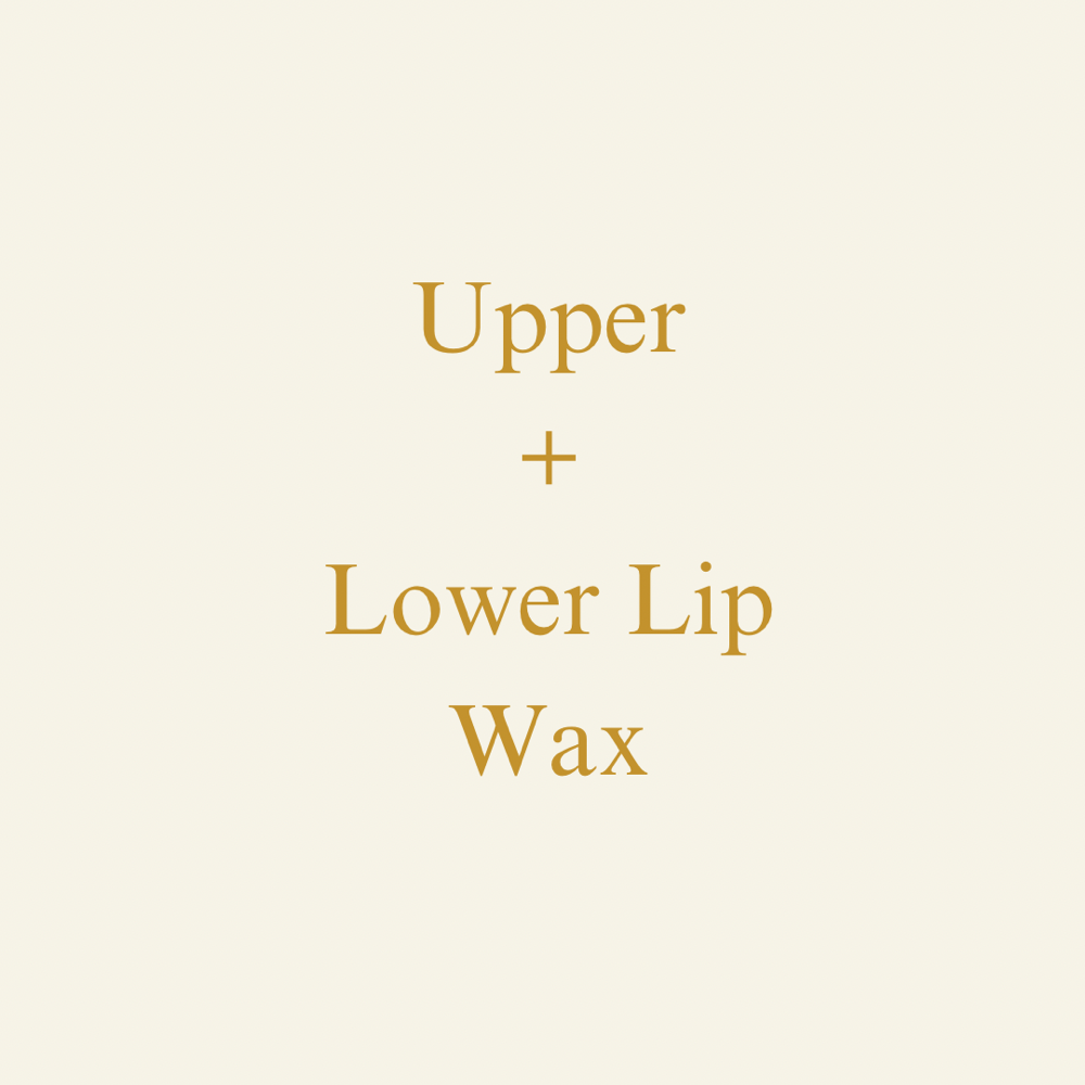 upper + lower lip