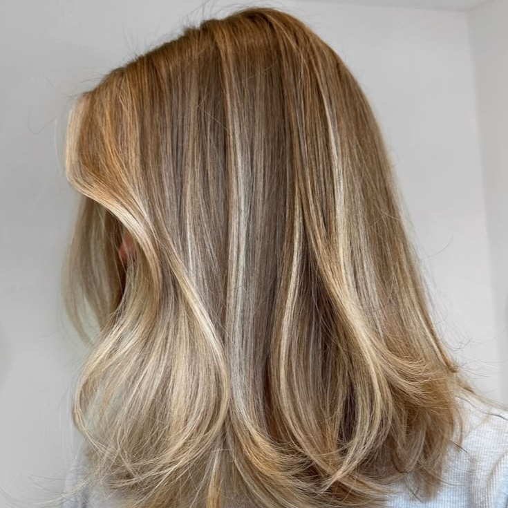 Partial Blonding at Salty Salon & Extension Bar in Wilmington, NC