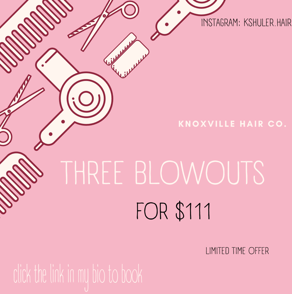 THREE BLOWOUT SPECIAL