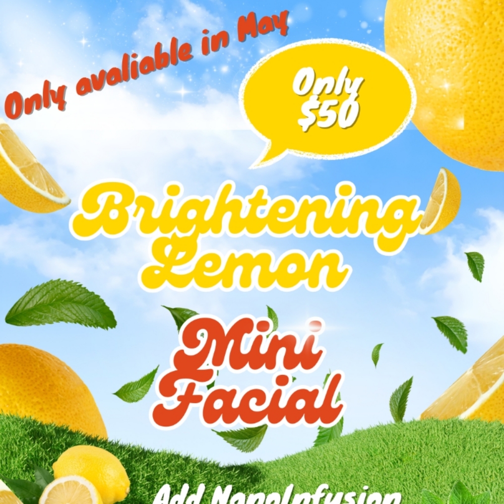 Brightening Lemon Mini Facial at Meraki Skin Studio LLC in Marion, NC